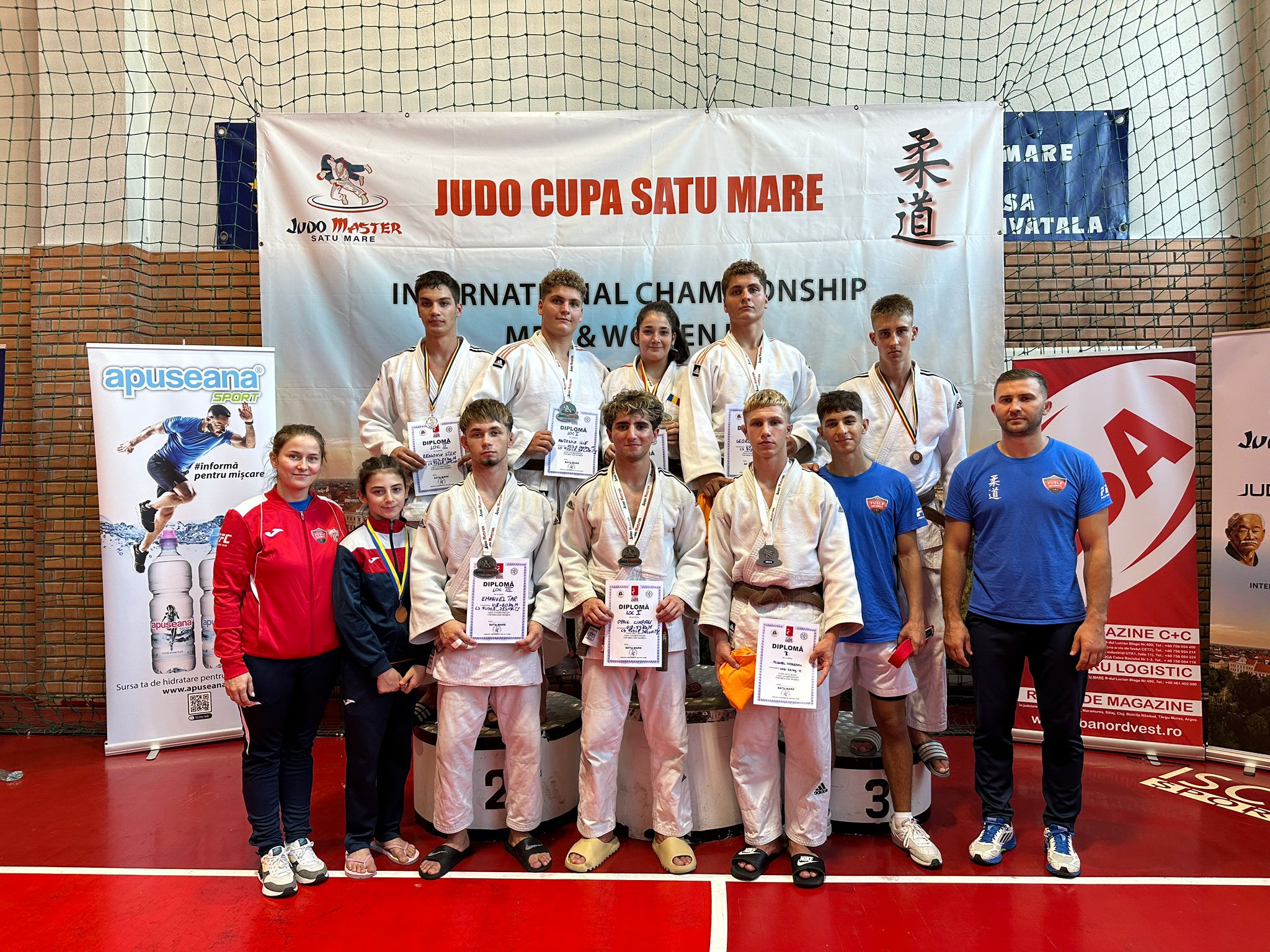 Șapte medalii de aur pentru judoka de la CSM Olimpia la Cupa Satu Mare